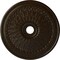 Ekena Millwork Oakleaf Ceiling Medallion (Fits Canopies up to 6 1/4"), 29 1/8"OD x 3 5/8"ID x 1"P, Bronze CM29OABZS - alternate 1